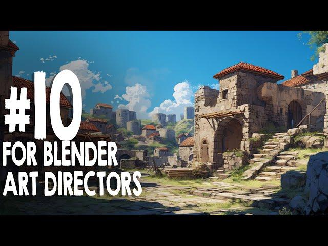 10 addons for blender art directors