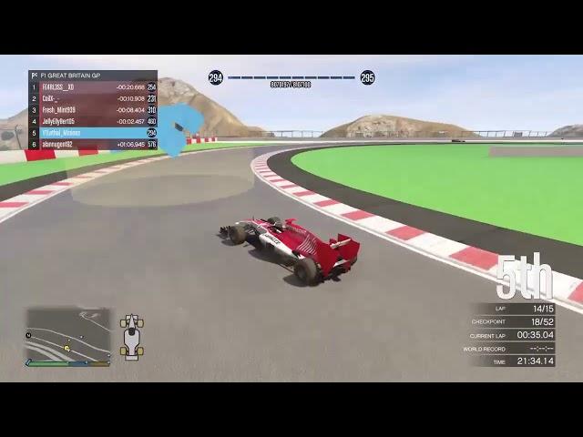 GTA Los Santos F1 RACE