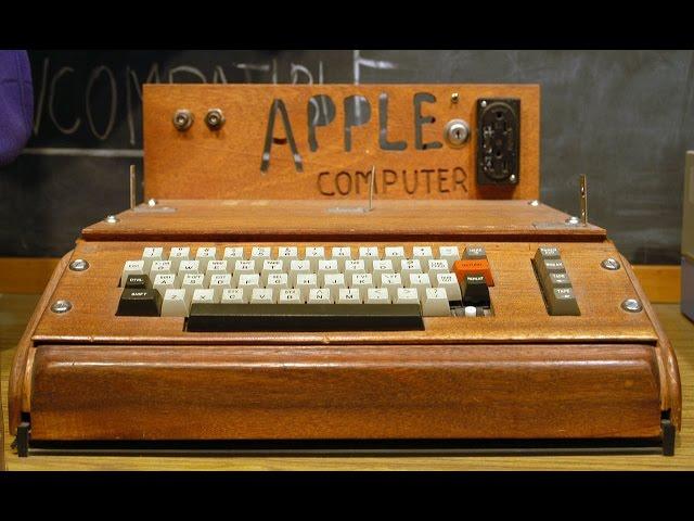 The Original Apple Computer "Apple I" in 1976.