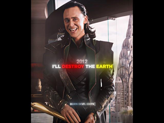 "Same same but different" | Ironman vs Loki | Luna bala (slowed)