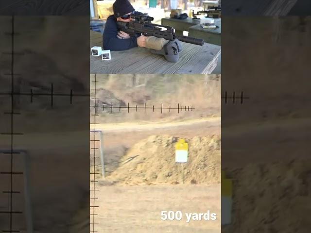 Springfield Hellion at 500 Yards #shorts