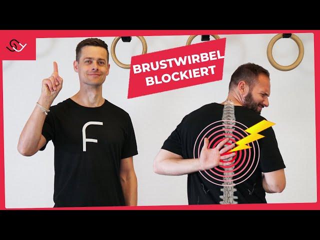 Blockaden in der Brustwirbelsäule lösen - Mach diese Übung