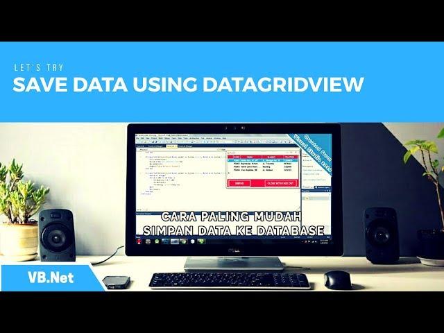 VB.Net - Save Data Using Datagridview And Not Using TextBox