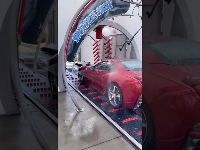 VIP washing car #automobile #carcleaning #movie #autocarwash #carshampoo