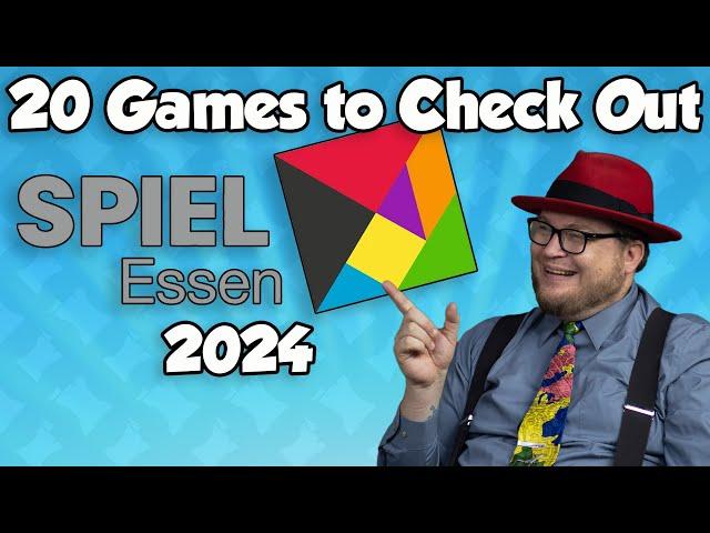 20 Games to Check out at Essen