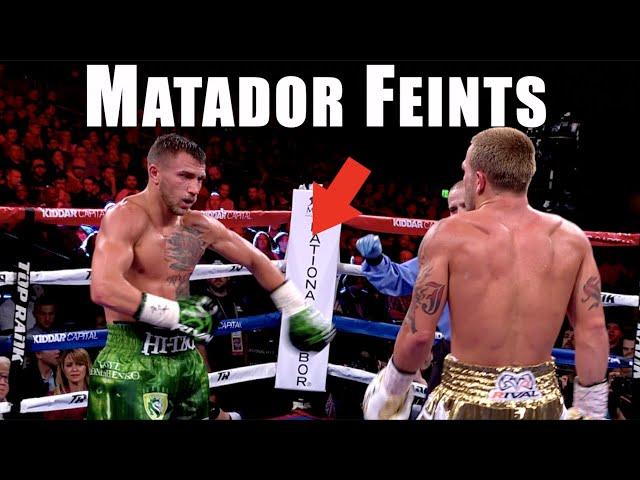 Lomachenko's Matrix Style Footwork Explained