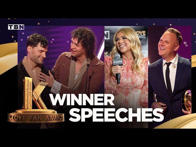 2022 K-LOVE Fan Awards Winners & Backstage Interviews | for KING & COUNTRY, Anne Wilson & MORE | TBN