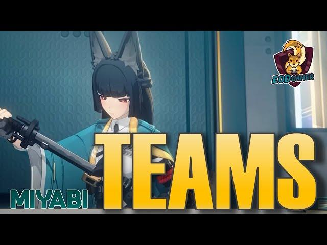 Best Teams for Miyabi in Zenless Zone Zero (Miyabi ZZZ)