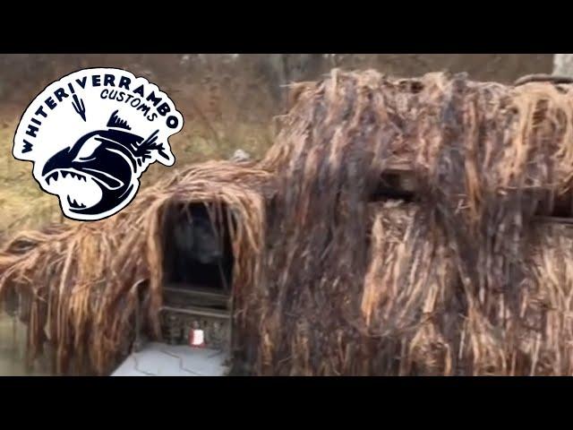 Building a Hard Shell Duck Blind with Whiteriverrambo