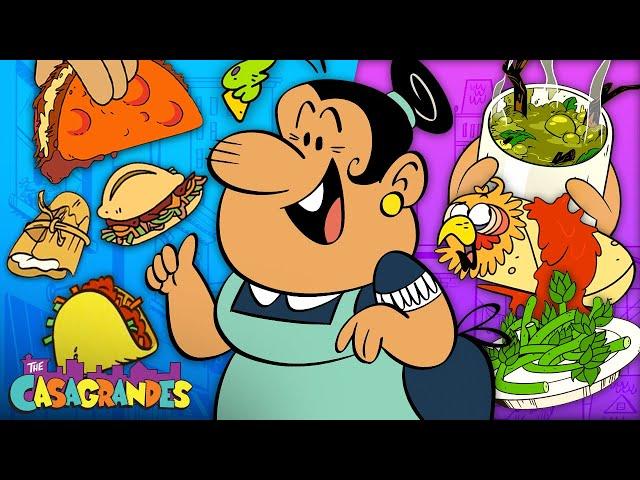 Abuela's Best & Weirdest Meals! | Spin the Wheel | The Casagrandes