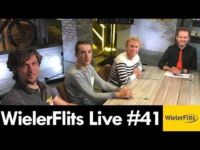 WIELERFLITS LIVE #41 met Robbert de Greef, Frank Kwanten en Michael Boogerd