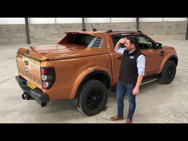 Ford Ranger 2019+ Alpha SC-Z Sports Tonneau/Load Bed Cover, BedRug & Tailgate Damper