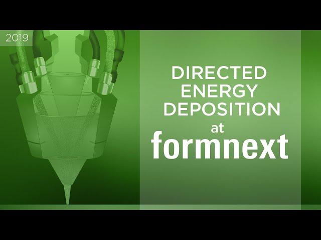 BeAM Directed Energy Deposition at Formnext 2019