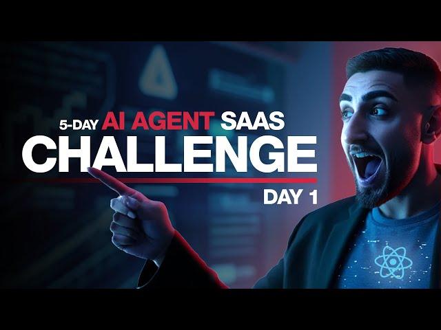  Day 1 of the 5-Day AI Agent SaaS Challenge (Intro & Prizes, Clerk/Schematic Setup & Portfolio!)