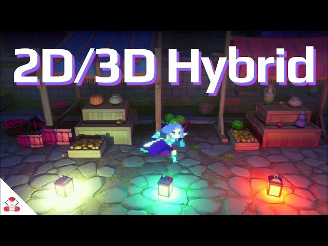 2D Sprites in 3D World with Unreal Engine [HD-2D]