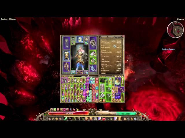 Grim Dawn Hardcore Ultimate Warder Retaliation/Reflect 100% Complete. No Stress Easy Shar'Zul Win.