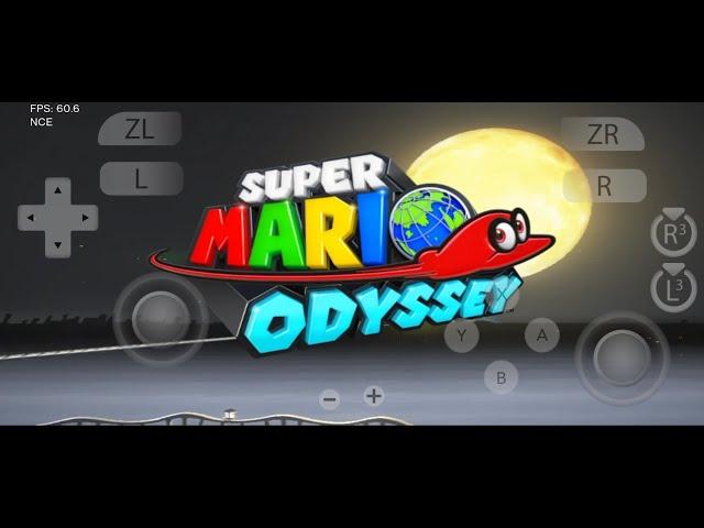 Super Mario Odyssey Yuzu (NCE) android 145 Letest Update Game Test + Settings