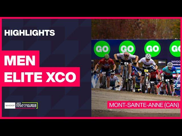 Mont-Sainte-Anne - Men Elite XCO Highlights | 2024 WHOOP UCI Mountain Bike World Cup