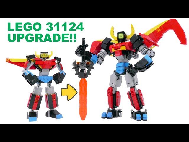 Excessively Upgrading LEGO Super Robot Set (Viewers' Ideas) - Detailed Build