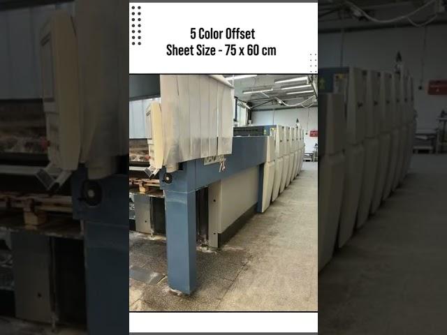Used KBA Planeta - Rapida RA 75-5 L | Available for SALE | Machien Dalal
