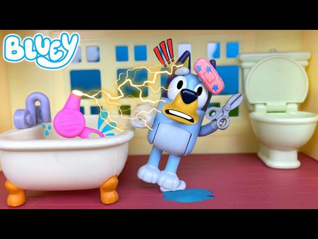 BLUEY Stop! That's Dangerous!  | Safety for kids | Bunya Toy Town