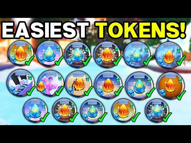 EASIEST TOKEN GAMES!! | Winter Spotlight Event Roblox