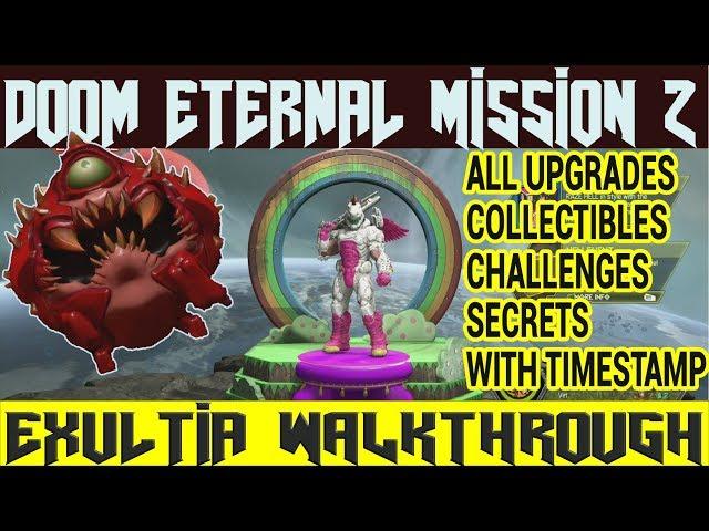 Doom Eternal Mission 2 Exultia- Rebuild The Celestial Locator