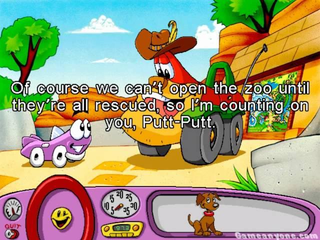 Putt-Putt Saves the Zoo Playthrough (Part 1)