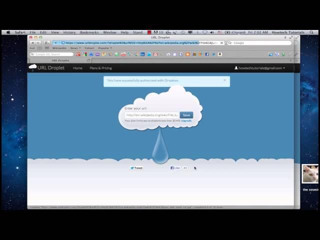 How to Download Online Files to Dropbox