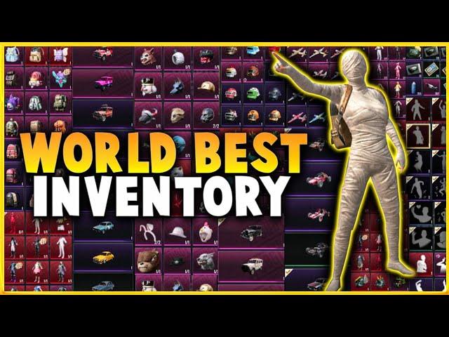 PUBG MOBILE LITE WORLD MOST EXPENSIVE & NUMBER 1 INVENTORY || PUBG LITE SBSE ACHHI OR BDI INVENTORY