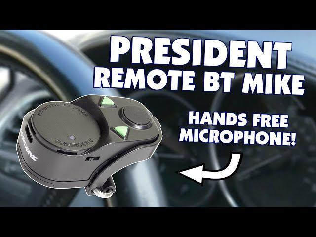 President Remote BT Mike Bluetooth Steering Wheel Microphone