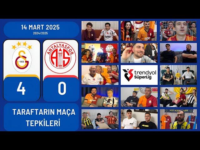 Galatasaray Taraftarları Antalyaspor maçında çıldırdı!