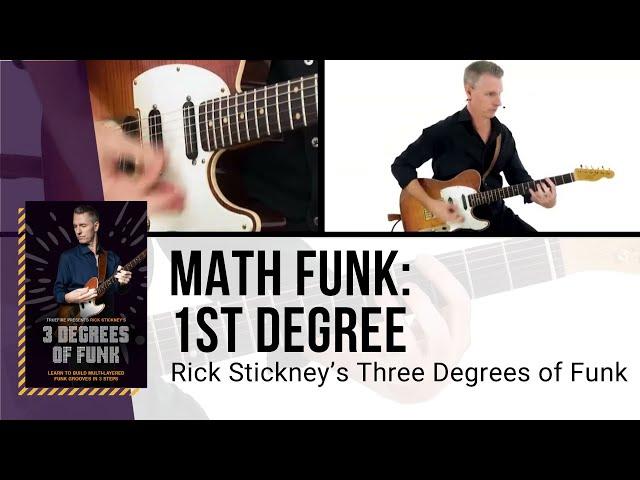  Rick Stickney Guitar Lessons - Math Funk | 1st Degree - Performance - TrueFire