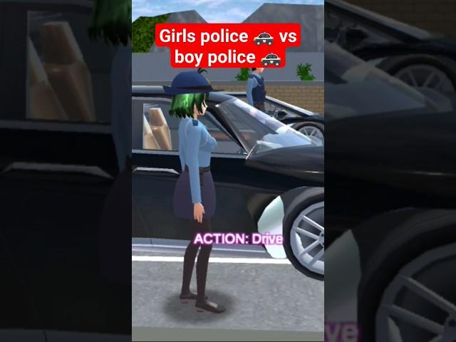 Mr sidhu ll part 13 ll girls police vs boy police  ll #sakuraschoolsimulator #sakura #shotsvideo