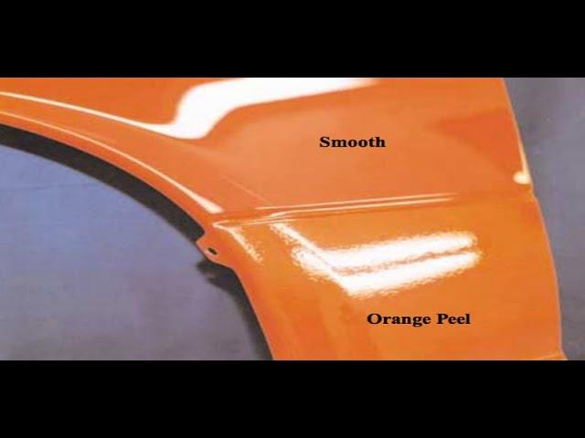 How To Prevent Orange Peel On Your Paint Jobs