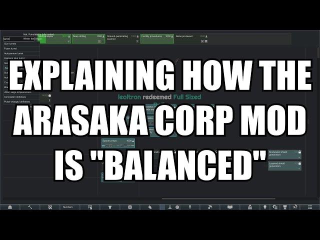 [Highlight] Explaining How the Arasaka Corporation Mod is "Balanced"