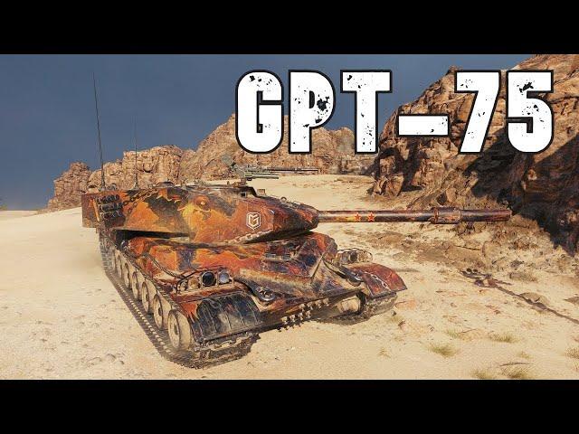 GPT-75 - МАСТЕР ПО ТОКСИЧНОСТИ #wot #танки