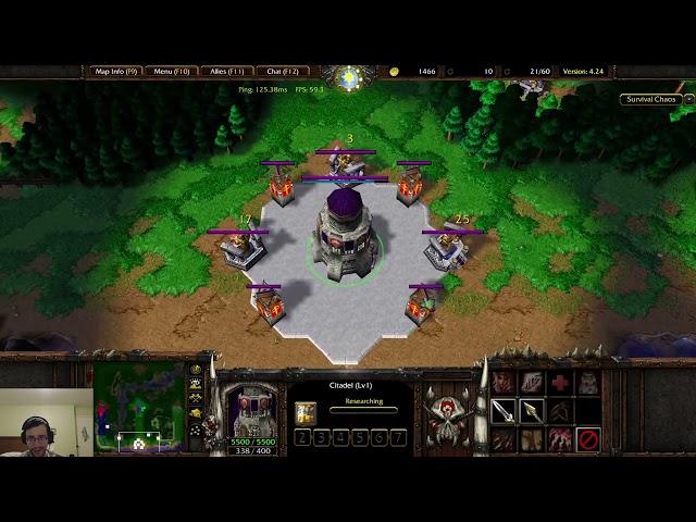 Warcraft 3 Reforged: Survival Chaos 4.24 #161 - 30 Minutes to Buy an Extra Unit?!?!?!