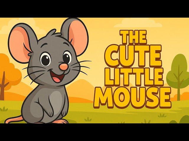 Milo the Little Mouse | Cute Animated Mouse Song for Kids | Fun Nursery Rhyme