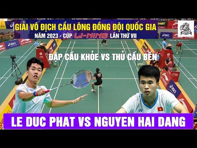 Cầu lông | Đại chiến tay vợt số 1 và số 2 Việt Nam (Đức Phát vs Hải Đăng)