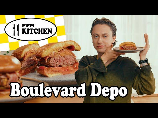 FFM Kitchen: Boulevard Depo – рецепт бургера из мраморной говядины