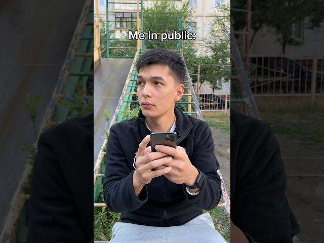 Me in public