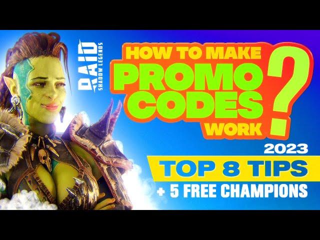 Watch Before Using How to use Raid Shadow Legends Promo CodesAvoid mistakes & get 5 FREE champs