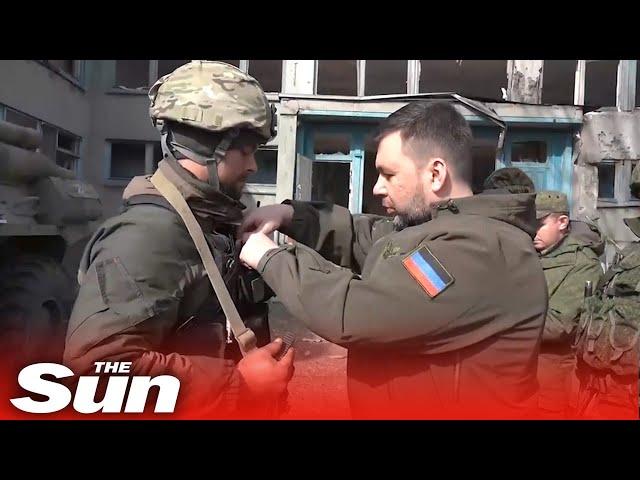 Pro-Russian fighters with 'Nazi patches' are 'honoured for killing Nazis'