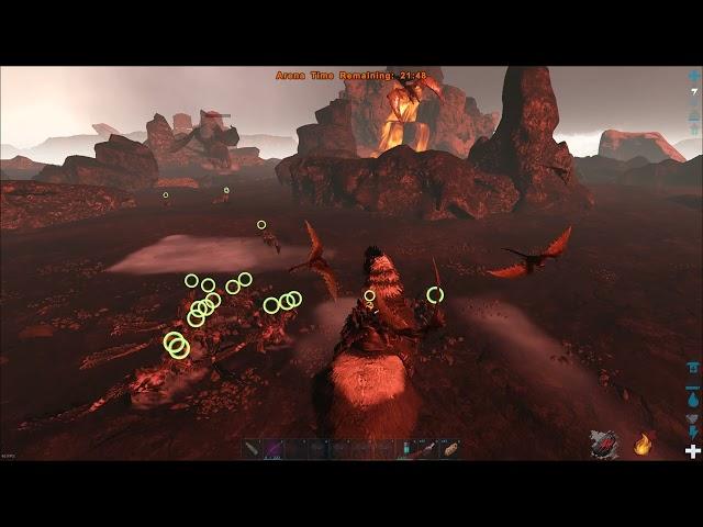 ARK: Survival Evolved. Fjordur. Alpha Dragon SOLO with Deinonychus [Official PVE]