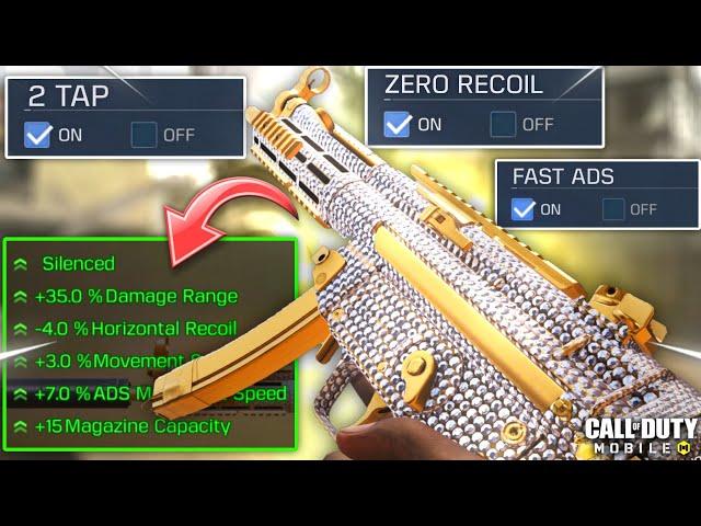 QQ9 "0 RECOIL" GUNSMITH BUILD | Best QQ9 Gunsmith Loadout & QQ9 Attachments | Season 9 COD Mobile