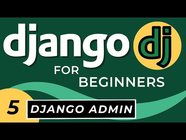 Python Django Admin tutorial