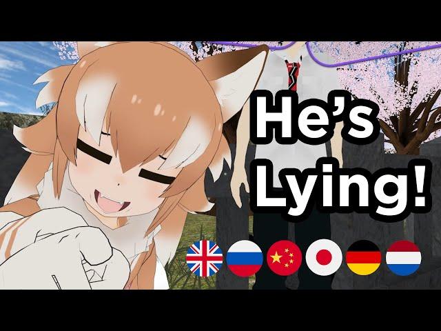 "You speak eight languages?!" - VRChat