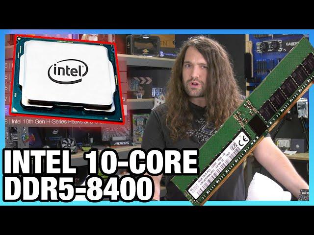 HW News - Intel Z490 10-Core Thermals, DDR5-8400 RAM, NVIDIA Out of GDDR5