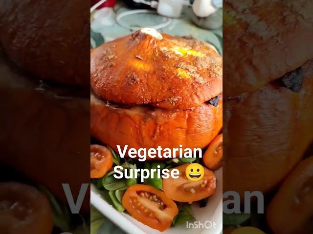 Pumkin Vegeterian Surprise #vegrecipe #pumkinrecipe #vegan #meal #kitchen #chef